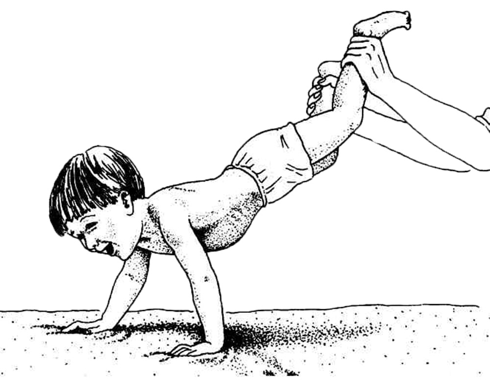 Гимнастика спины ребенку
