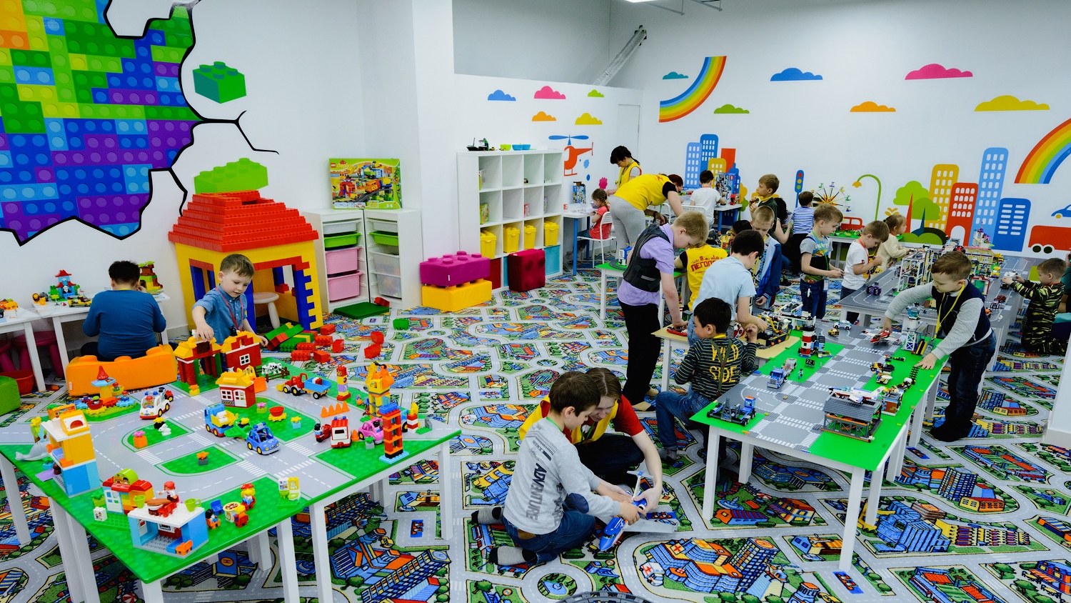 Лего центр в детском саду